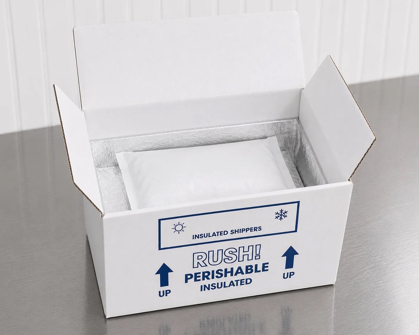Road Trip Insulated Shipping Kit + Cold Pack 1 Small Insulated Shipping Kit